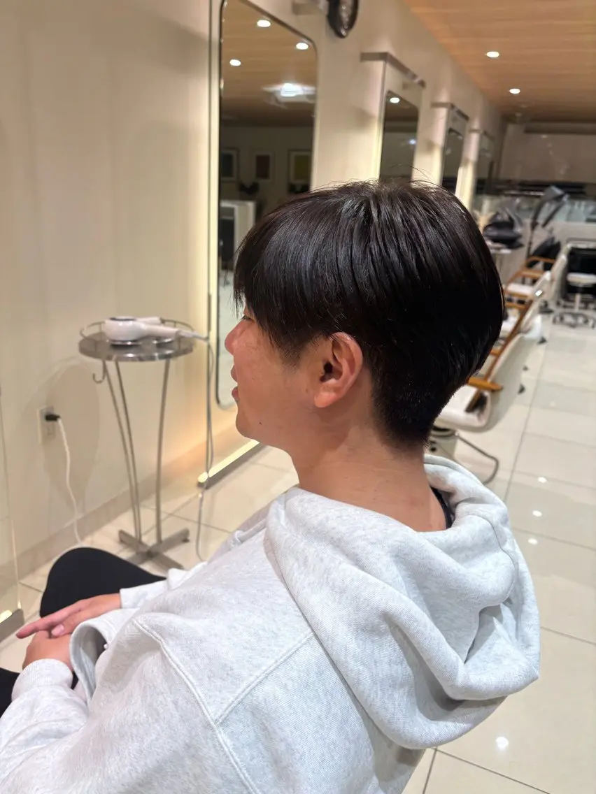 メンズ マッシュ 横山 鈴名のヘアスタイル