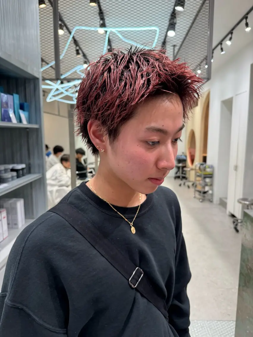 ショート ショートヘア 荘司 佑斗のヘアスタイル