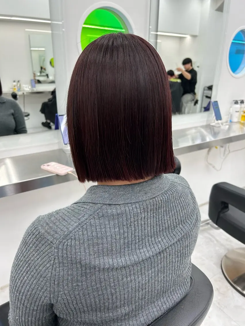 カラー 透明感うる艶カラー 🤍MANAMIのヘアスタイル