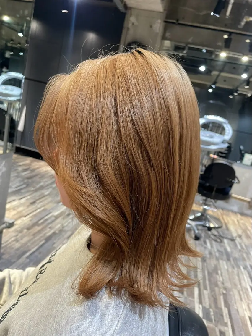 カラー ヘアカラー 井上 円花のヘアスタイル