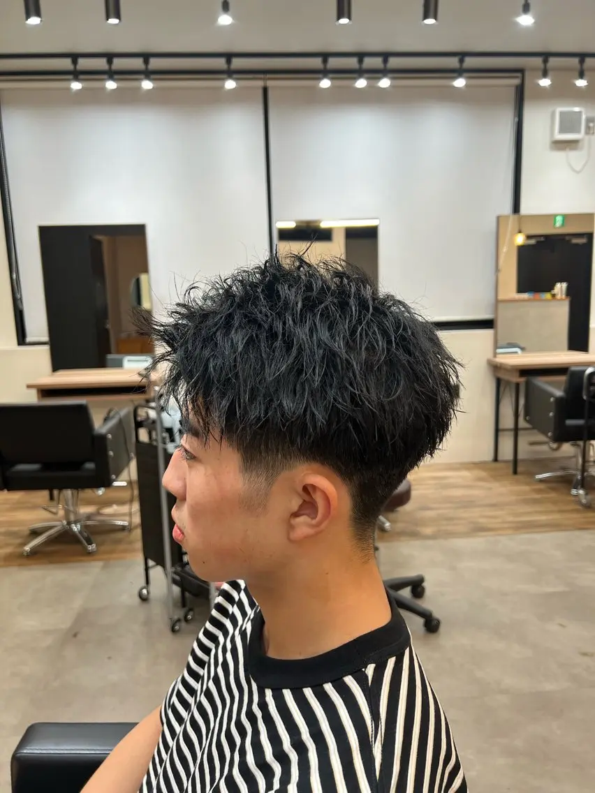 カラー パーマ ヘアアレンジ メンズ メンズ特化🪽 川島豪瑠のヘアスタイル