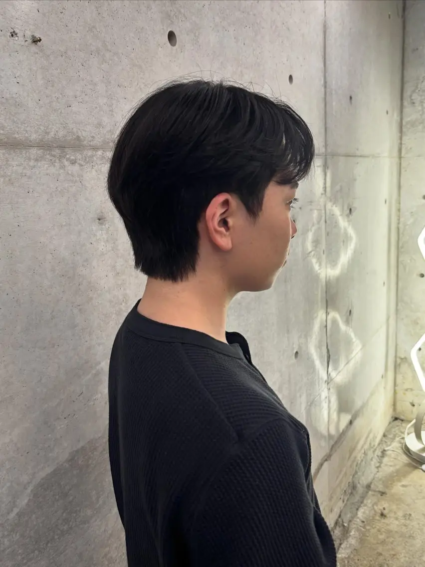 ショート パーマ メンズ ダウンパーマ メンズパーマ くびれヘア メンズ特化🫧 YUSUKE🫧のヘアスタイル