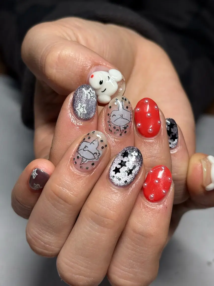 ネイル ハンドネイル NICOnail🦭 Mikuのネイルデザイン
