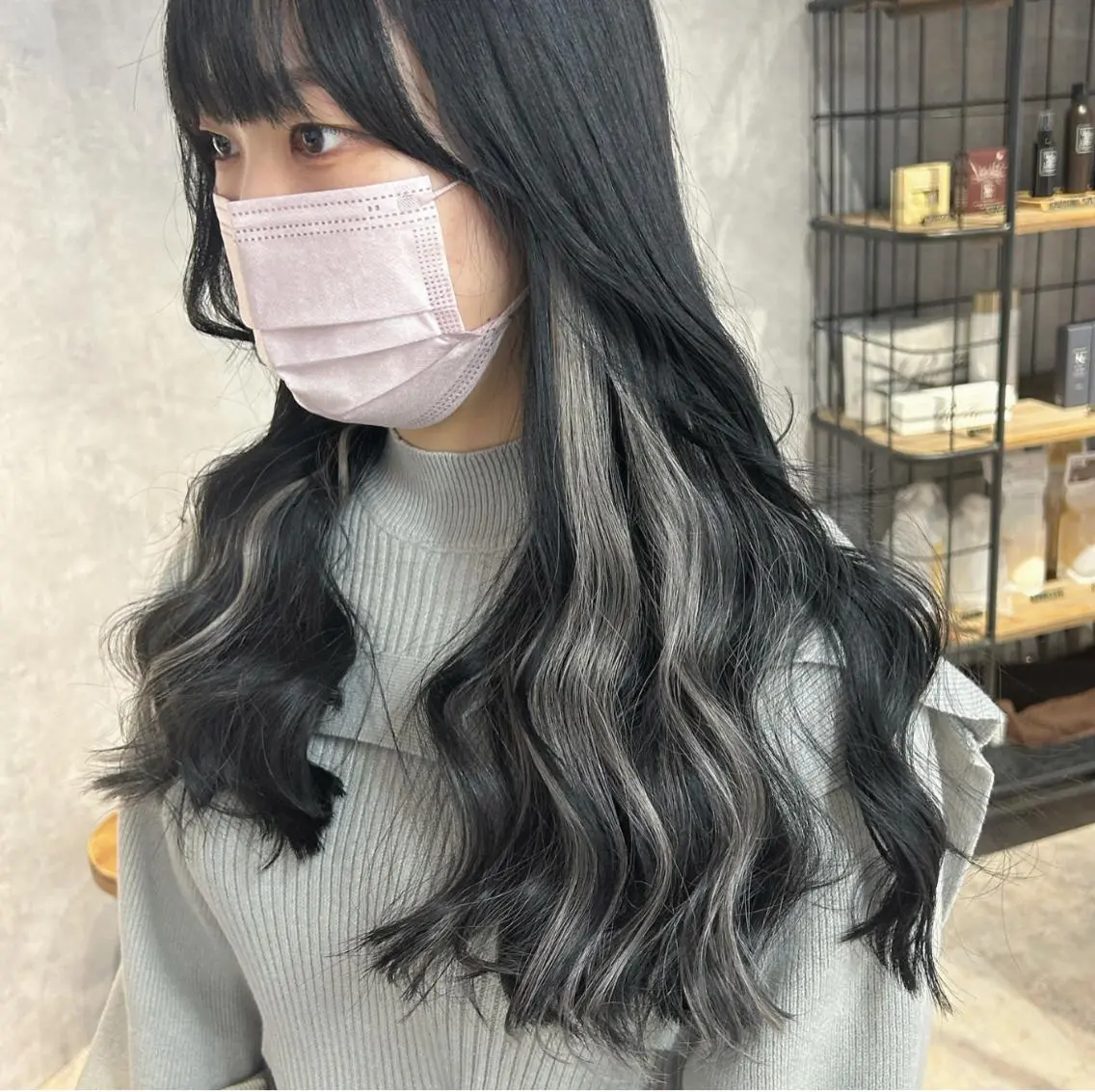 ロング カット エクステ ブリーチ&エクステ 🥀ケアカラー特化のヘアスタイル
