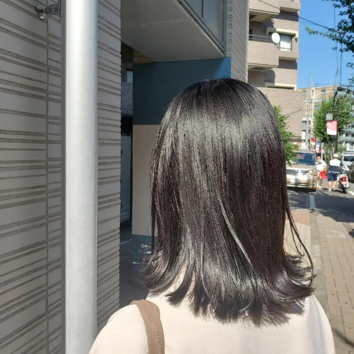 ミディアム 竹尾 優斗のヘアスタイル