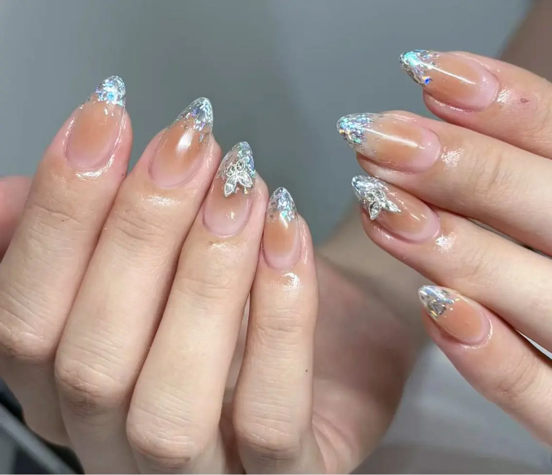 ネイル アートネイル ジェルネイル マグネットネイル Lu nailsalonのネイルデザイン