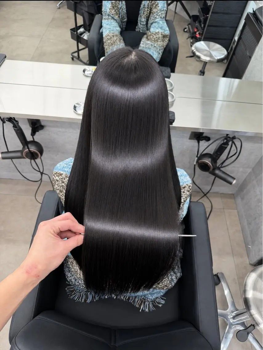 ロング くせ毛 トリートメント 縮毛矯正 トリートメント 🌈縮毛矯正特化 No.1 SORAのヘアスタイル
