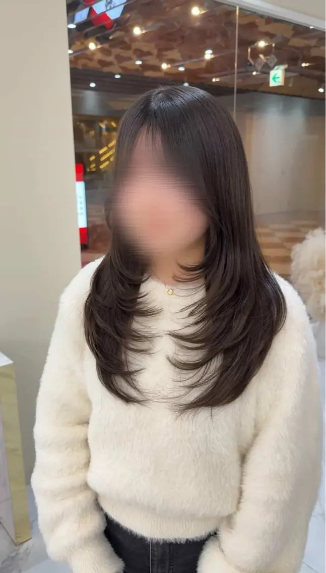 ロング 韓国ヘア🇰🇷艶 カラー/sakuraのヘアスタイル