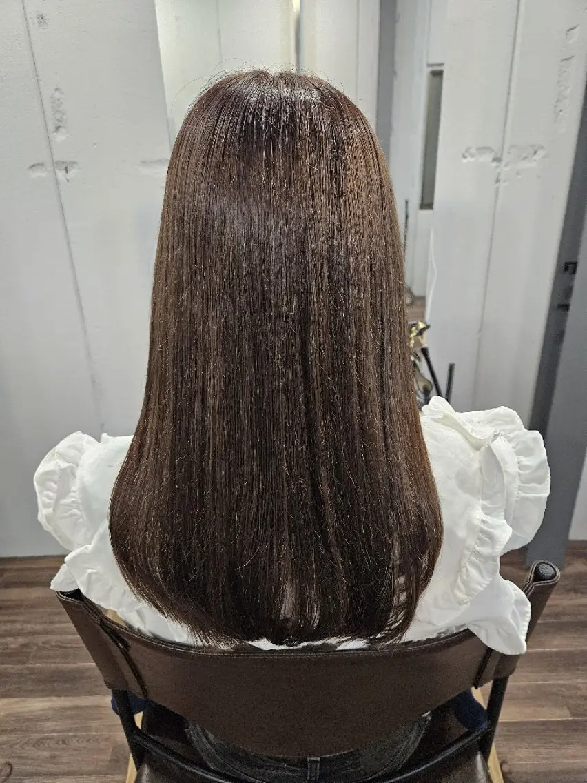 ロング トリートメント 酸熱トリートメント トリートメント terra✂️川嶋 大輔のヘアスタイル