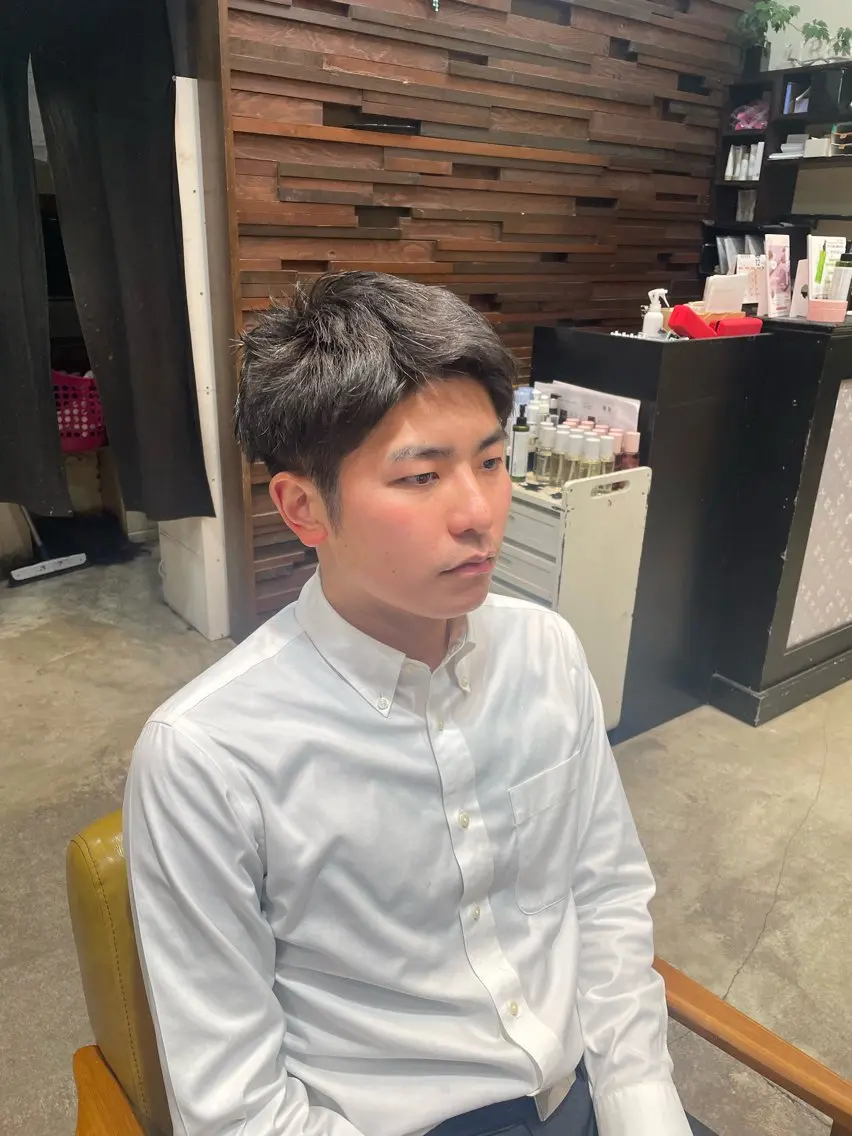 ショート 草間 翔登のヘアスタイル