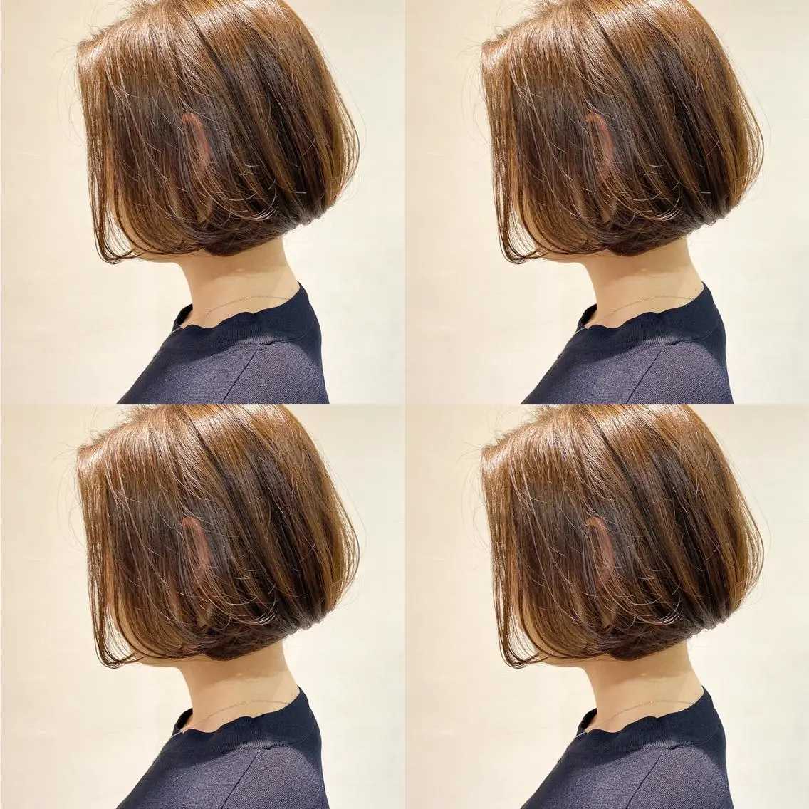 ショート カラー ヘアアレンジ ボブ カット ヘアカラー トリートメント ヘッドスパ 小林 佳祐のヘアスタイル