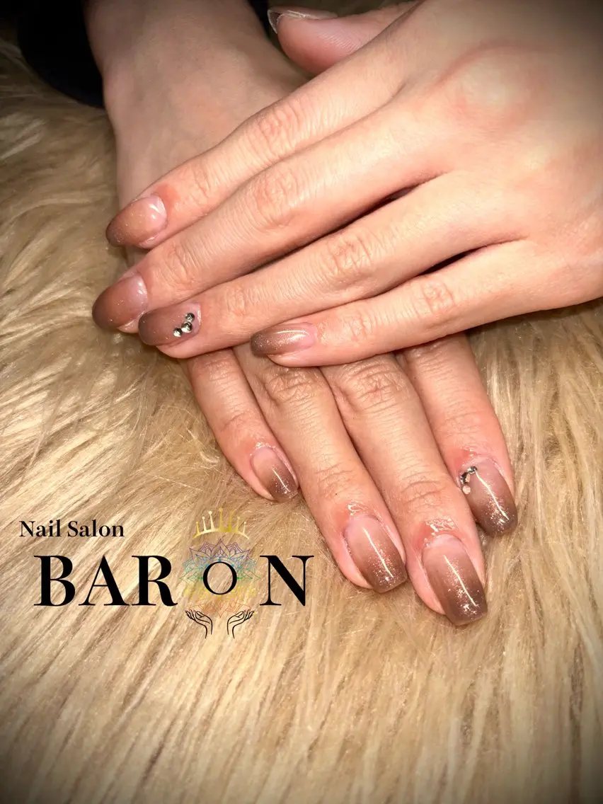 ネイル ラメ(グリッター) ♛︎BARON♛︎ MASHIROのネイルデザイン