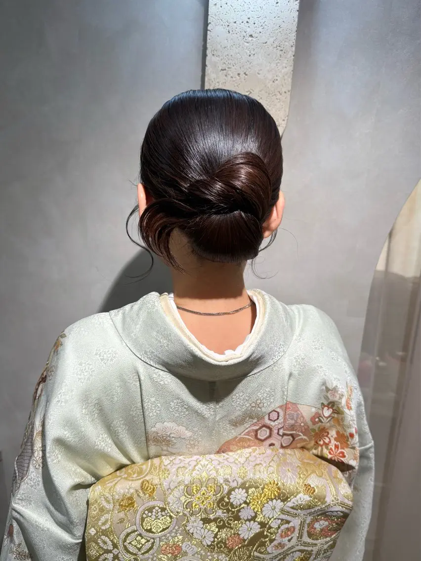 👘訪問着、留袖着付け✖️ヘアセット👘全日11時~15時まで限定‼️の写真