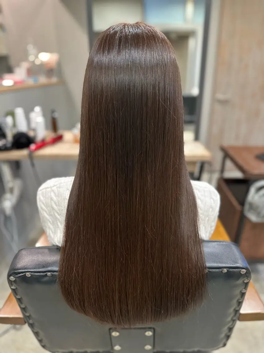 カラー カット ヘアカラー 奥田 早織のヘアスタイル