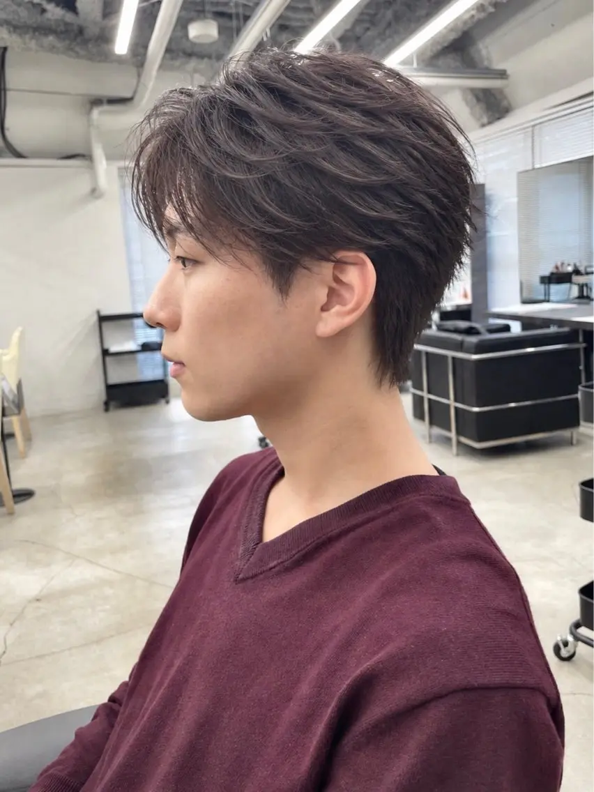 メンズ カット パーマ 💎メンズ特化💎 渋谷/近澤瑠以✂︎のヘアスタイル