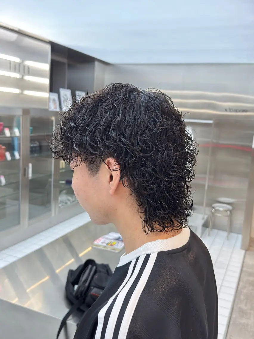 ショート パーマ カット パーマ fifth 児玉達哉 当日予約🙆のヘアスタイル