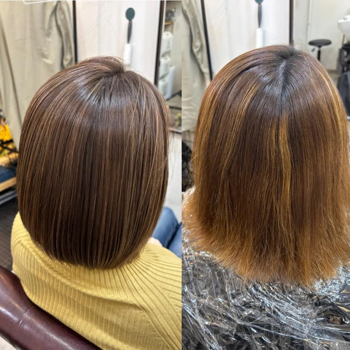 ショート カラー ハイライトカラー ハイライト 髪質改善 トリートメント カット ヘアカラー トリートメント 水素トリートメント/ 髪質改善/ナカノメのヘアスタイル