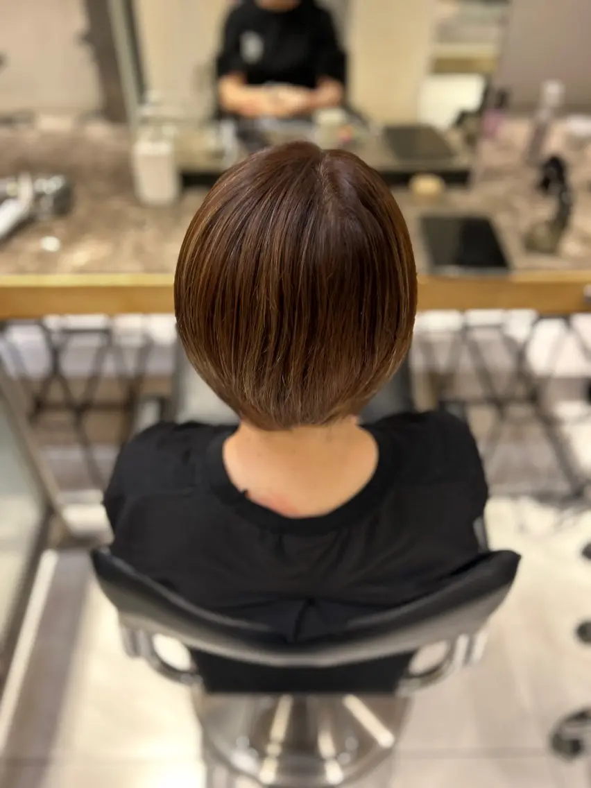 ショート カラー さ きのヘアスタイル