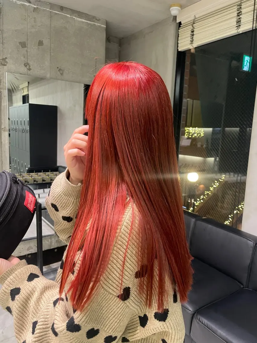 ロング カラー 🎨透明感カラー/ ハイライト/近藤怜那のヘアスタイル