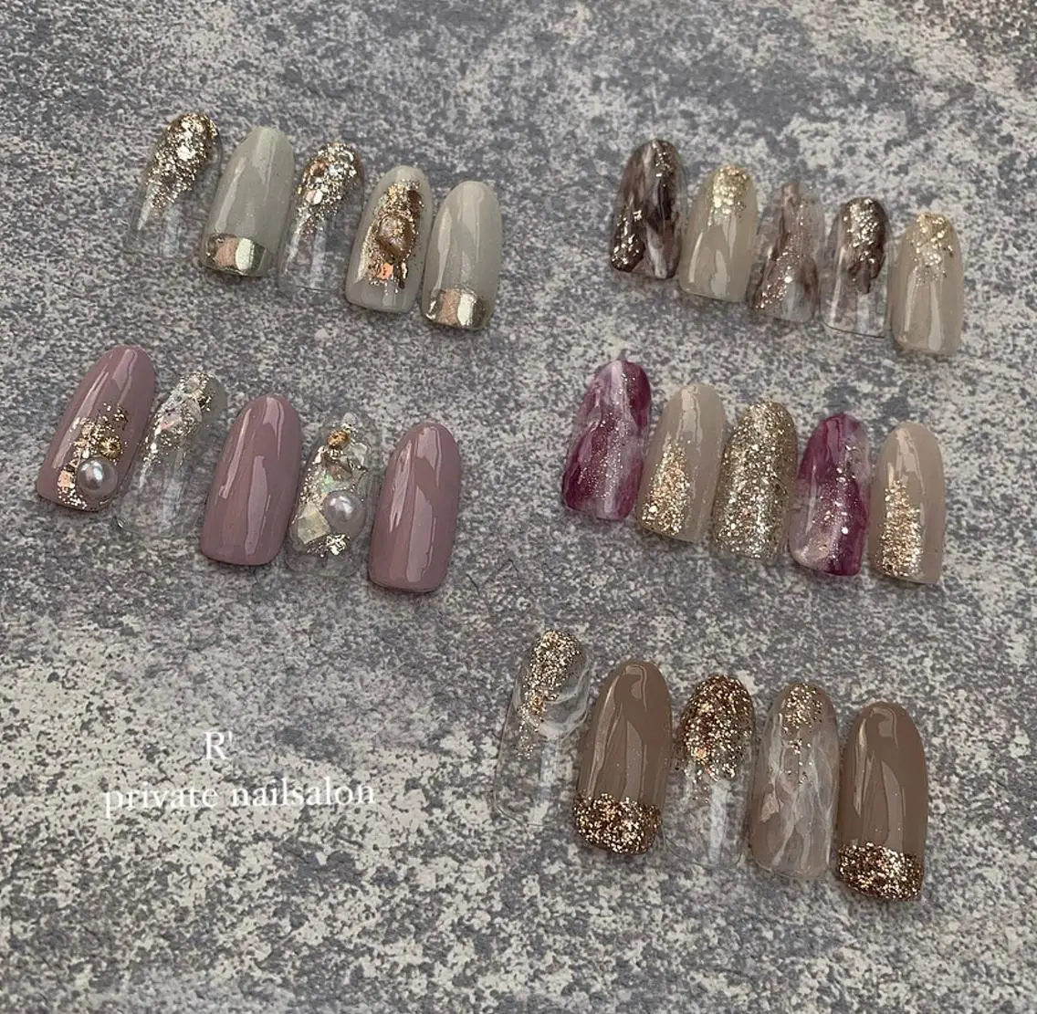 ネイル ニュアンスネイル Bersinar nail(rina)のネイルデザイン