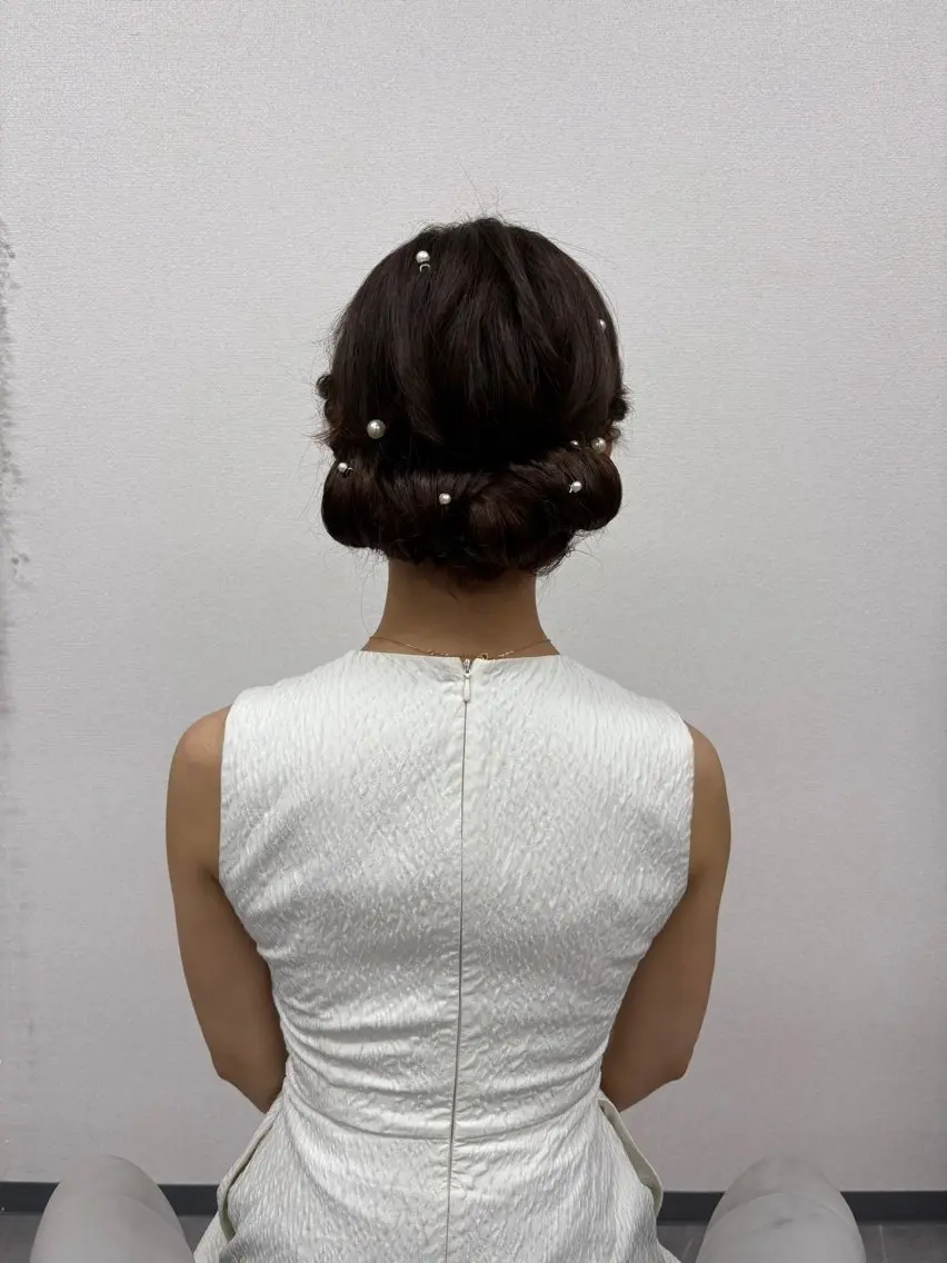 ヘアアレンジ ヘアサロン ミカヅキのヘアスタイル