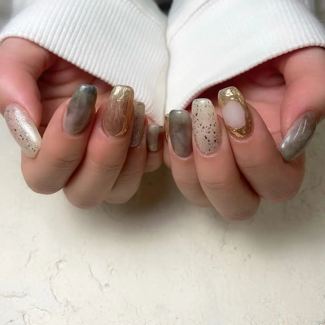 ネイル nuás nail & eyeのネイルデザイン