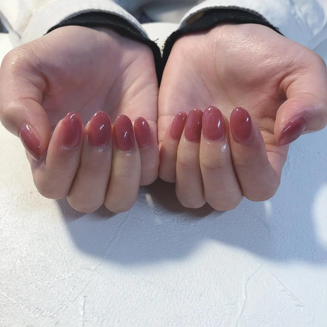 ネイル マグネットネイル ワンカラーネイル nails 🎀meのネイルデザイン