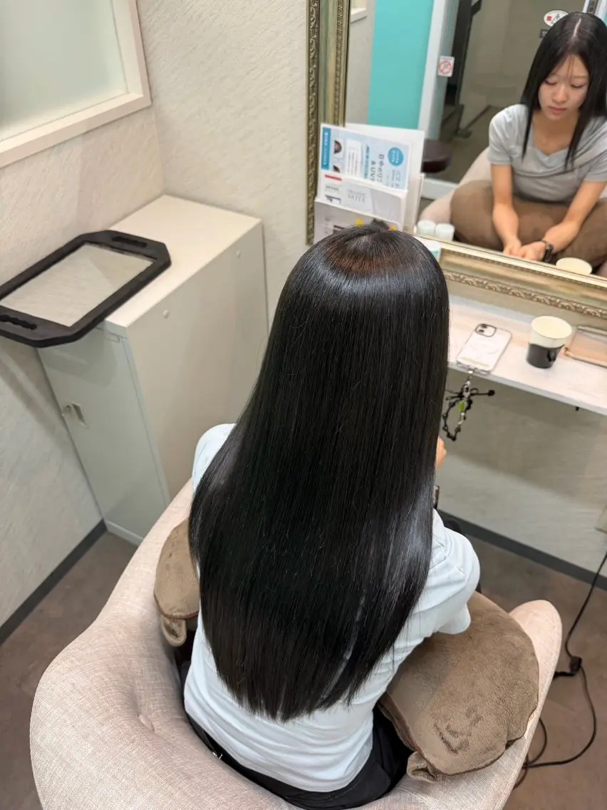 ロング カラー トリートメント ヘッドスパ ヘアセット さやか/髪質改善/ カラー/seta新宿のヘアスタイル