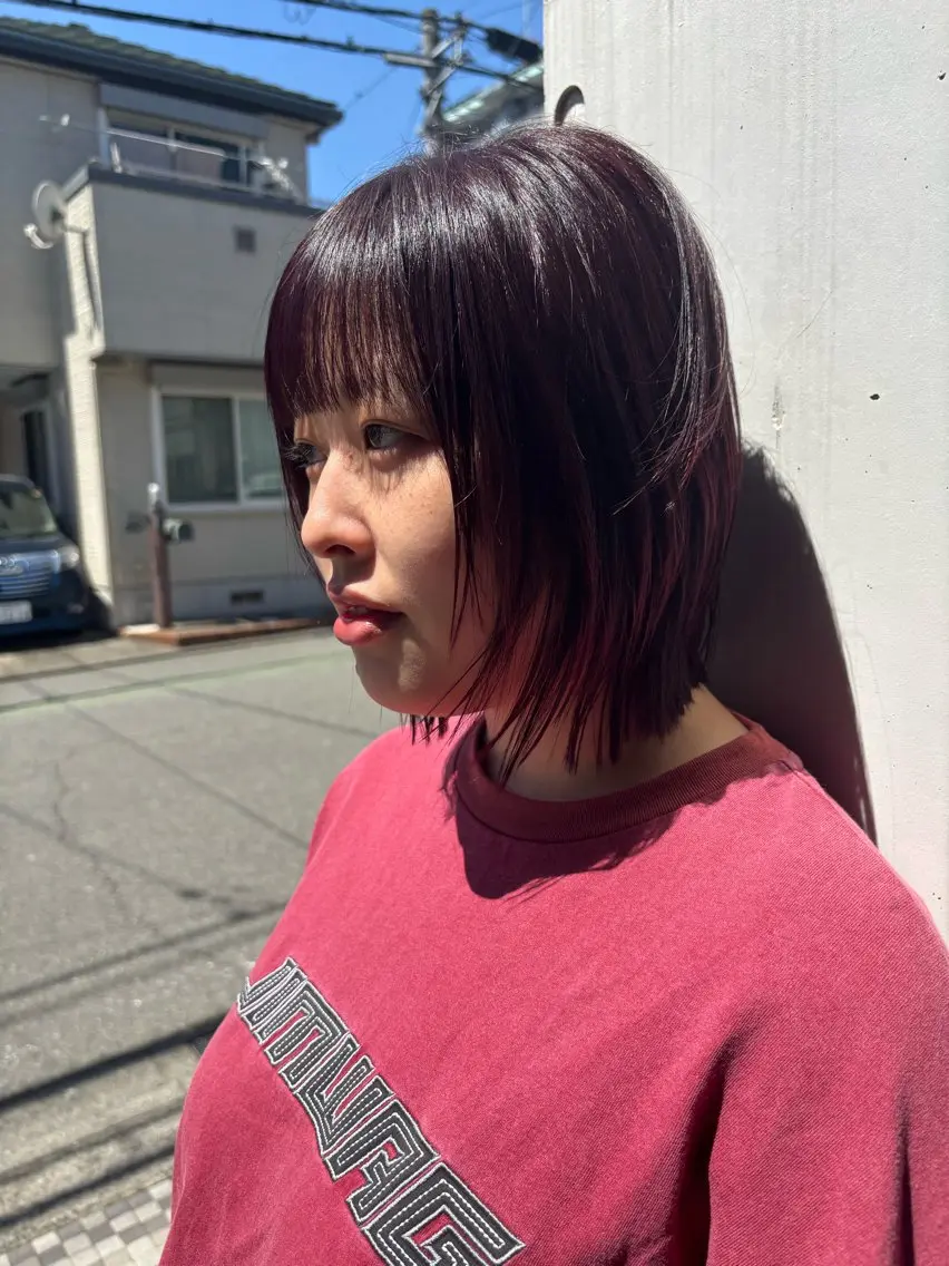 ショート 宇留間 涼香のヘアスタイル