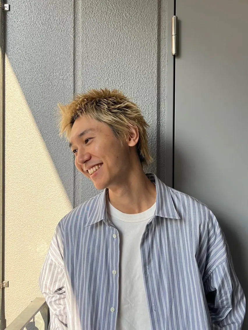 ショート カラー メンズ カット ヘアカラー トリートメント 💈メンズカット💈 No.1💈坂元のヘアスタイル