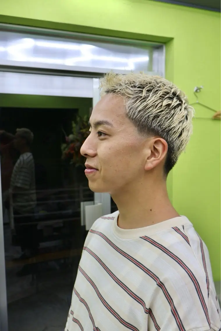 ショート メンズ 湘南台ORCO 店長 ✨RYUのヘアスタイル