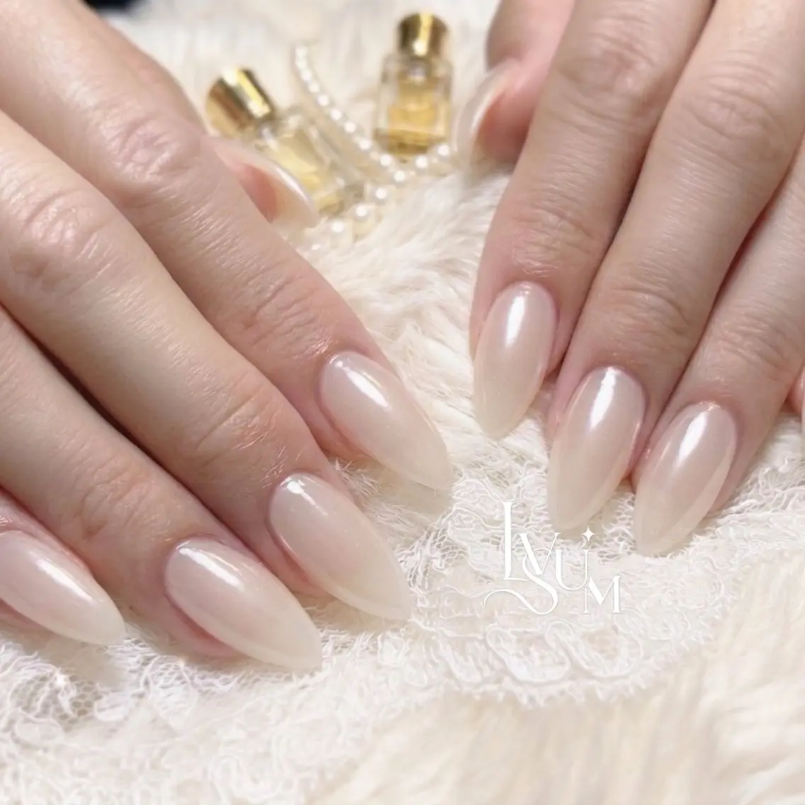 ネイル ワンカラーネイル lvsum nailのネイルデザイン