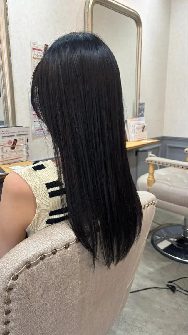 ロング ヘアカラー 美容室 sanctuaryのヘアスタイル