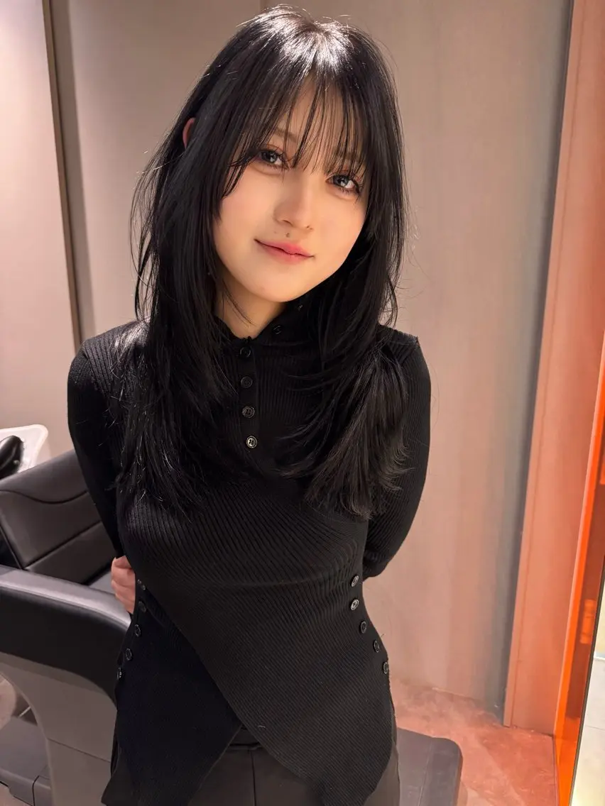 セミロング カット無料酒井 竜也のヘアスタイル