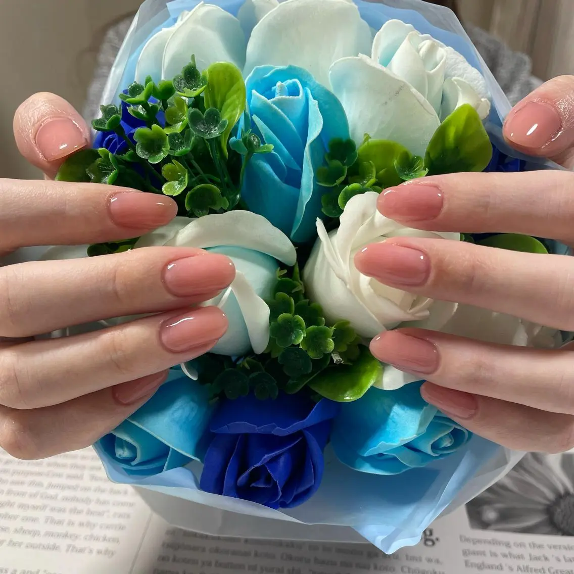 ジェルワンカラー(ケア込み)マグネットはプラス¥500✨✨スタッフが丁寧な施術します♪の写真