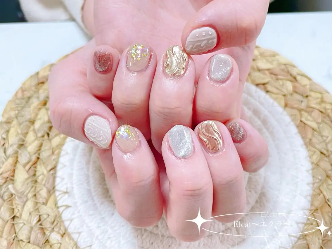 ネイル ネイルサロン エクラ 🌹【スカルプ専門】のネイルデザイン