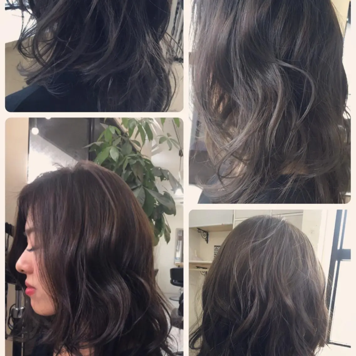 セミロング カラー カット ヘアカラー soul salon ✩☪︎⋆｡IZUMIのヘアスタイル