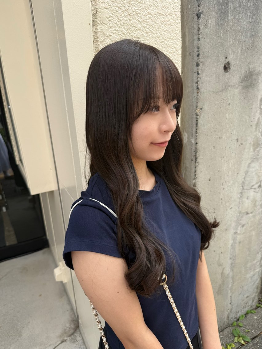 ロング ヘアアレンジ カット ヘアカラー 藤澤 聖奈のヘアスタイル