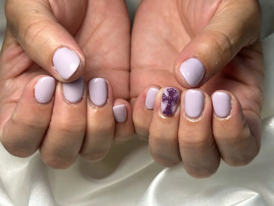 ネイル オーロラネイル フットネイル フレンチネイル ジェルネイル マグネットネイル ハンドネイル kiki nail たまプラーザのネイルデザイン