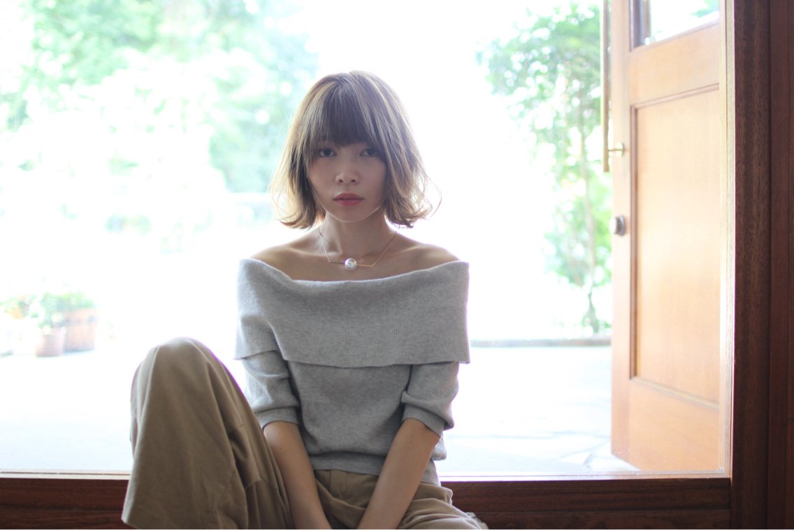 ショート カラー 野田 亜沙子のヘアスタイル