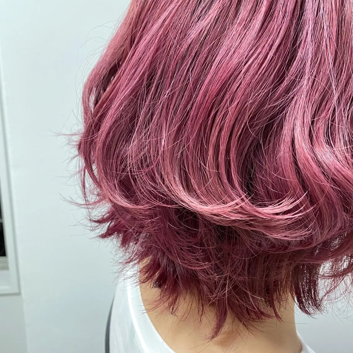 ミディアム mai🍑暖色カラー /レイヤー💖のヘアスタイル