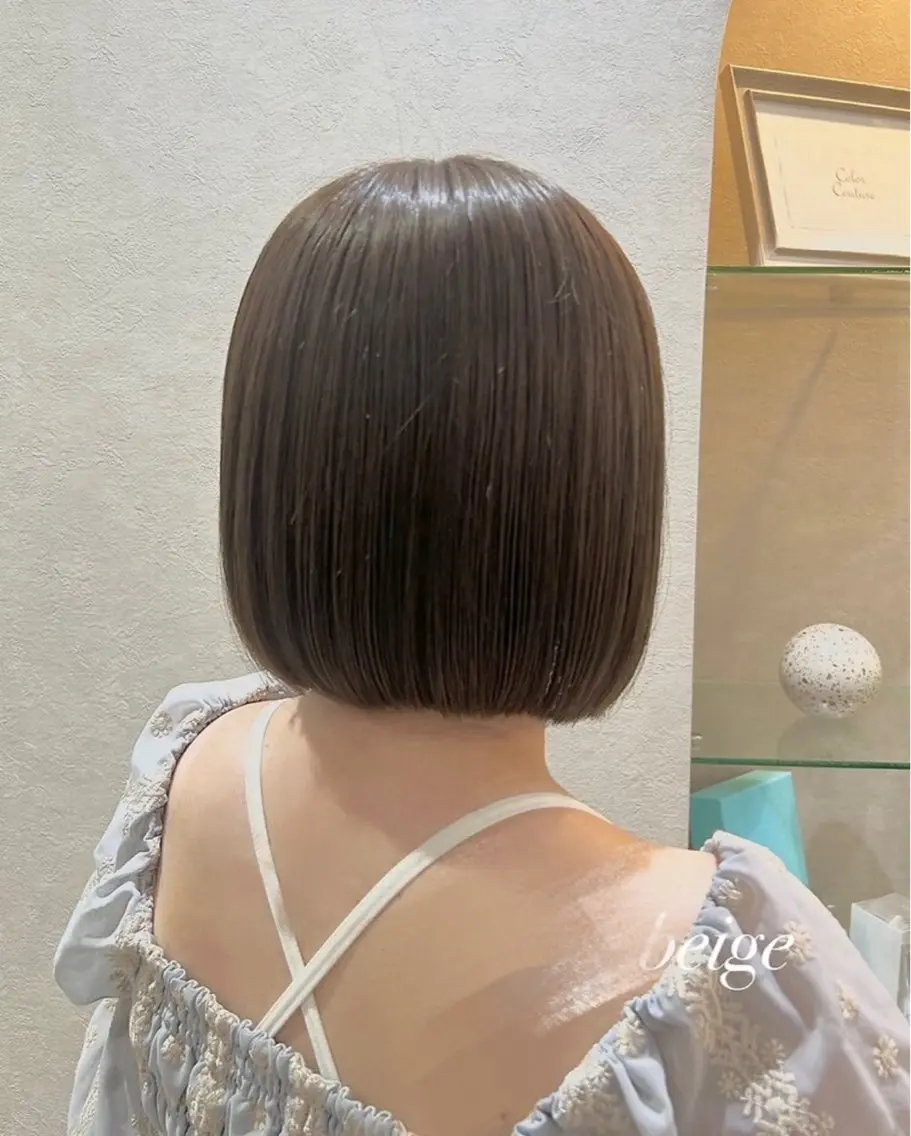 ショート ボブ color couture みほのヘアスタイル