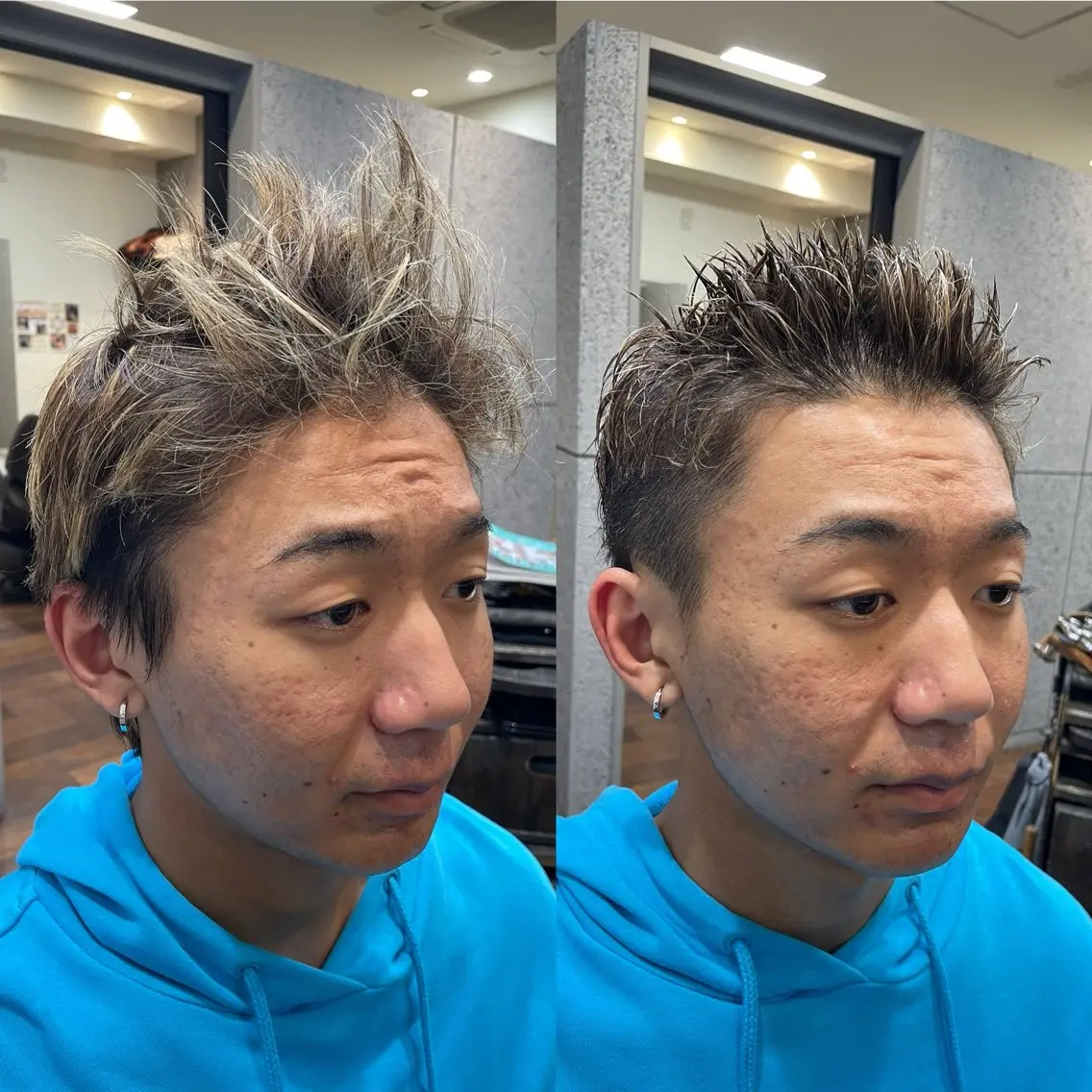 ショート メンズ 💈トレサンパ 💈金山駅✂︎愛実のヘアスタイル