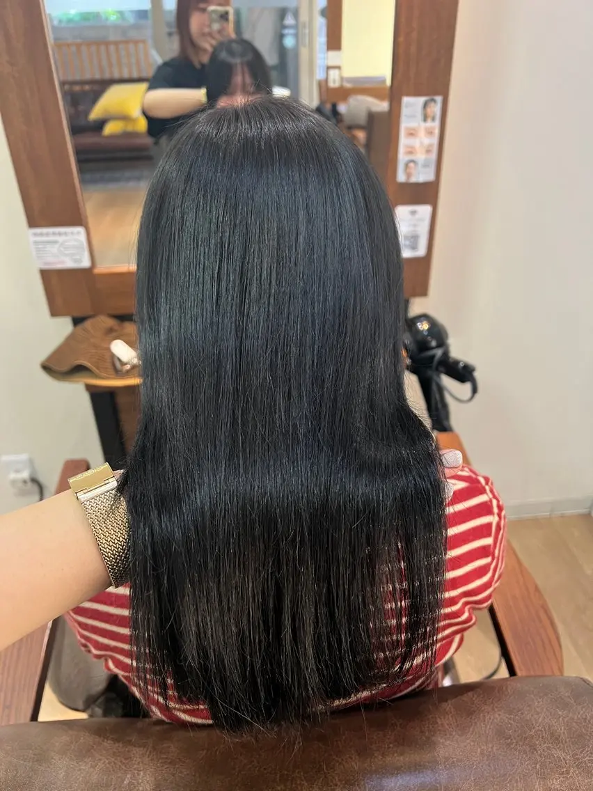 カラー ブリーチ miku 三ノ輪のヘアスタイル