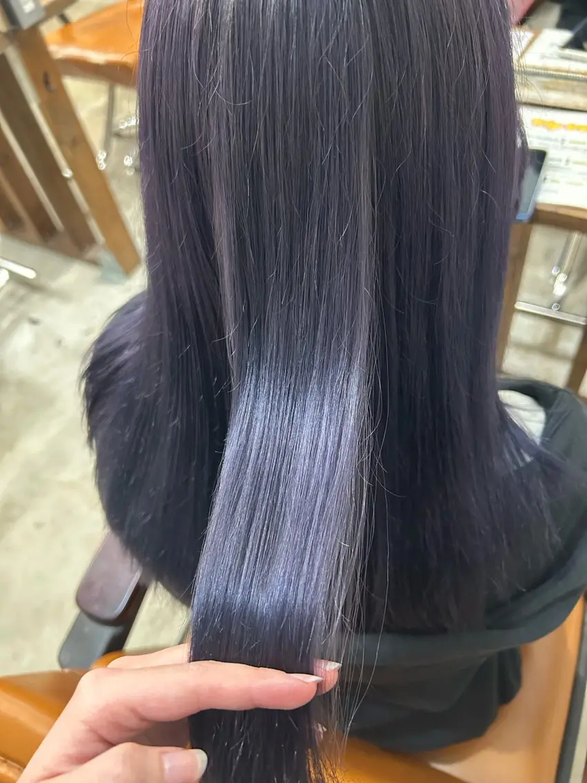 ロング カラー ヘアカラー トリートメント Trip/ れんなのヘアスタイル