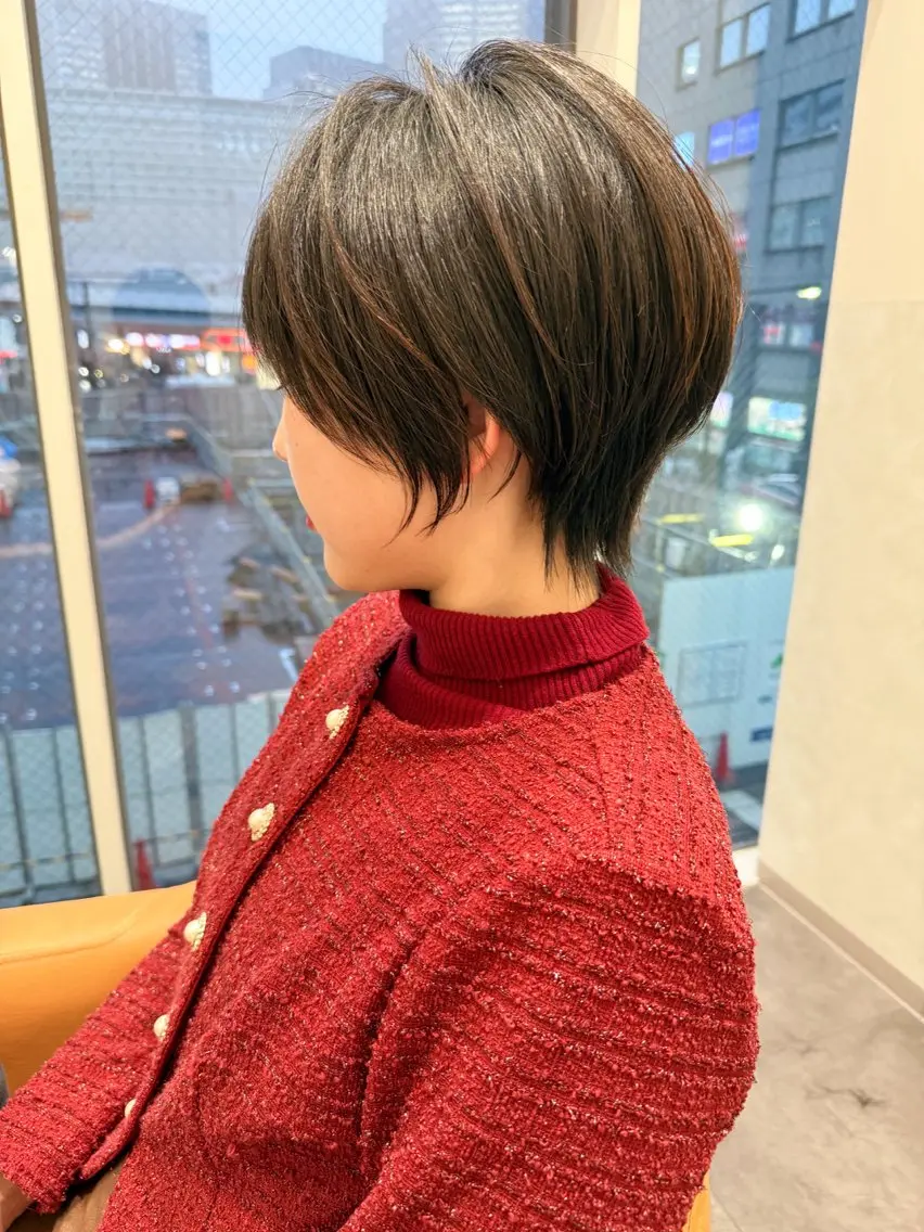 ショート ショートヘア ウルフカット ✂️安藤 渉✂️のヘアスタイル