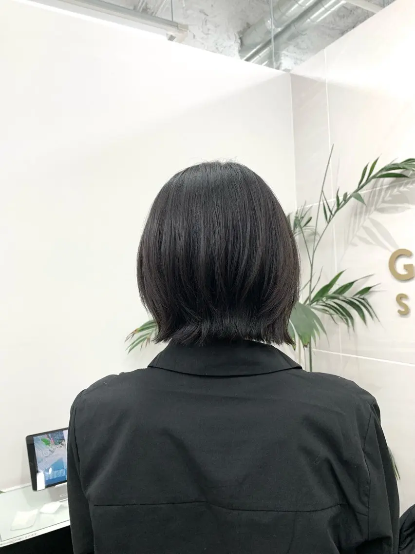 ショート ボブレイヤー ボブ レイヤーカット カット トリートメント 本格ヘッドスパ🌿 ×ヘア 佐藤のヘアスタイル