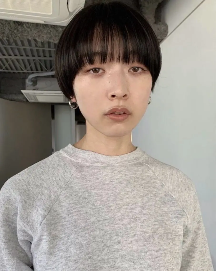 ショート 住谷 ゆりな　パーマ募集中のヘアスタイル