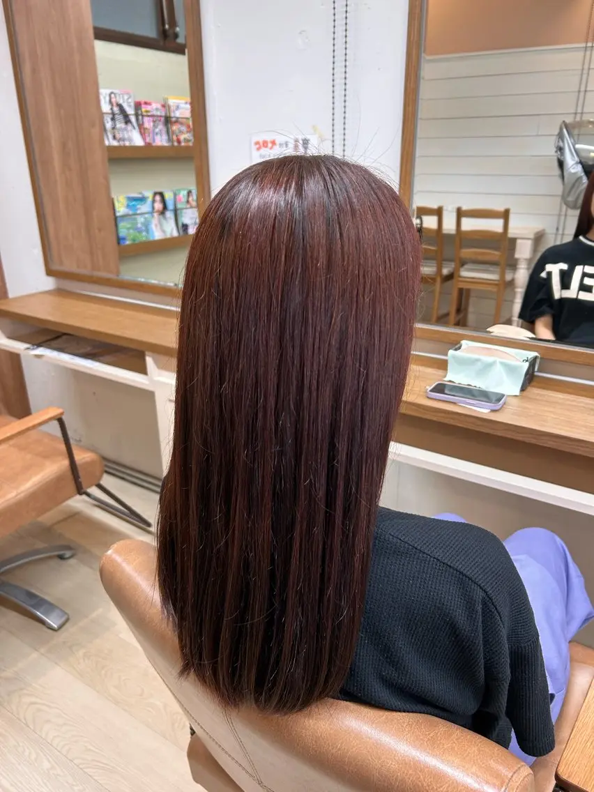 井上 愛梨のヘアスタイル