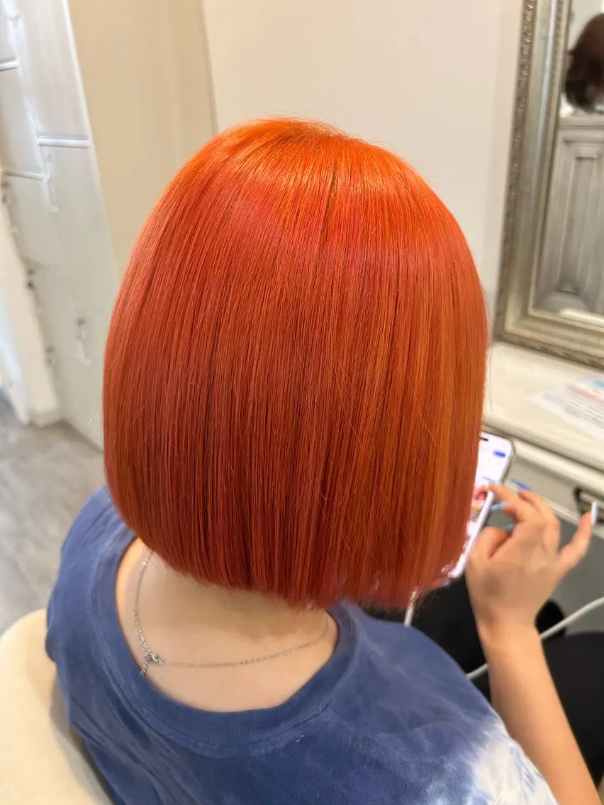 ショート カラー roussy. renkaのヘアスタイル